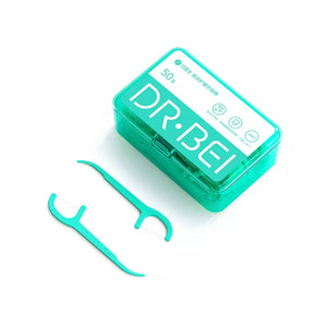 Dr.Bei,300Pcs,Floss,Professional,Dental,Flosser,Ergonomic,Design,Grade,Polymer,Fibre,Dental,Healthy