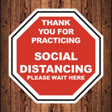Epidemic,Prevention,Window,Background,Distance,Healthcare,Sticker,Floor,Decor