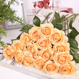 Artificial,Flowers,Single,Branch,Flower,Decoration,Wedding,Moistening,Roses