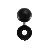 16Pcs,Licence,Number,Plate,Phillips,Tapping,Screw,Hinged,Black,Cover