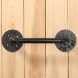 Black,Handle,29.5cm,Threaded,Drawer,Screws