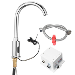 Sensor,Standard,Automatic,Induction,Faucet,Copper,Kitchen,Single