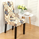 Honana,Elegant,Flower,Landscape,Elastic,Stretch,Chair,Cover,Dining,Wedding,Decor