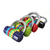 Digit,Resettable,Combination,Padlock,Travel,Luggage,Diary,Suitcase,Security