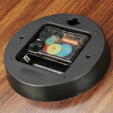 Luminous,Clock,Quartz,Wooden,Silent,Ticking,Decor"