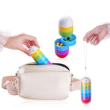 Weekly,Travel,Portable,Storage,Container
