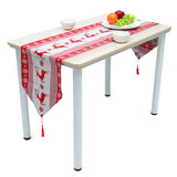 Christmas,Cotton,Linen,Tablecloth,Dining,Table,Runners,Wedding,Party,Decor
