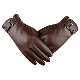 Thick,Windproof,Touch,Screen,Leather,Cycling,Gloves