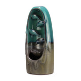Backflow,Incense,Burner,Ceramic,Retro,Waterfall,Censer,Holder,Decor