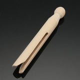 Traditional,Natural,Wooden,Craft,Clothespin,Dolly,Clothes,Washing,Lines,Crafts