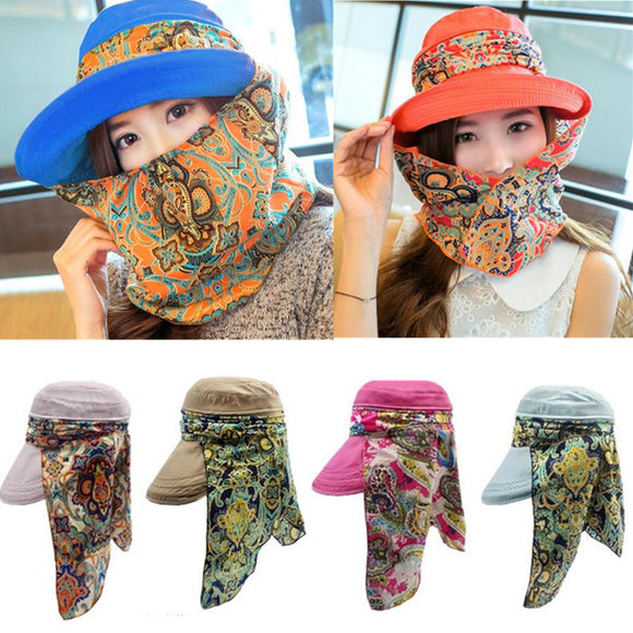 Women,Ladies,Polyester,Sunshade,Protective,Fishing,Outdoor,Gradening