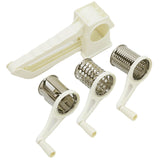 Kitchen,Speed,Grater,Slicer,Rotary,Cheese,Stainless,Steel,Blades,Handheld,Camping,Picnic