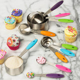 10Pcs,Stainless,Steel,Measuring,Spoons,Spoon,Kitchen