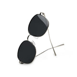 SM110,Polarized,Sunglasses,Metal,Square,Frames,Stylish,Sunglasses,Outdoor,Women,Sunglasses
