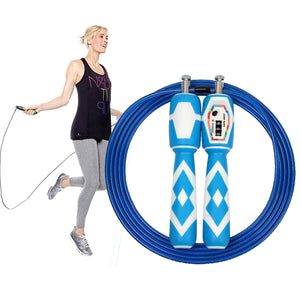 300CM,Adjustable,Ropes,Counter,Speed,Counting,Skipping,Workout,Equipment