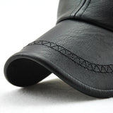 Men's,Autumn,Winter,Baseball,Outdoor,Sport,Adjustable,Leather