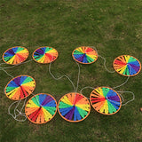 Colorful,Round,Windmills,Diameter,Classic,Windmills,Creative,String,Windmill