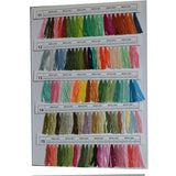 Colors,Cross,Stitch,Thread,Pattern,Chart,Embroidery,Floss,Sewing,Skeins