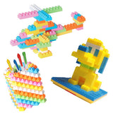 96Pcs,Children,Plastic,Puzzle,Educational,Building,Blocks
