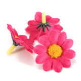 100Pcs,Artificial,Daisy,Gerbera,Heads,Flowers,Wedding,Birthday,Party,Decorations