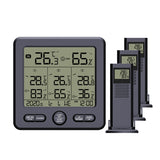 Loskii,Indoor,Outdoor,Wireless,Thermometer,Hygrometer,Weather,Station,Color,Alarm