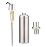 Sliver,Stainless,Steel,Liquid,Dispenser,Bathroom,Kitchen,Bottles