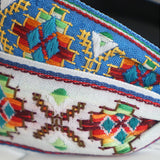 Fresh,Bohemian,Ethnic,Style,Embroidered,Cotton,Brimmed,Travel,Leisure