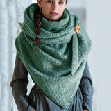 Women,Cotton,Thick,Winter,Outdoor,Casual,Solid,Color,Scarf,Shawl