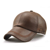 Men's,Autumn,Winter,Baseball,Outdoor,Sport,Adjustable,Leather