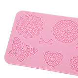 Fondant,Silicone,Decoration,Butterfly,Flowers,Creative,Baking