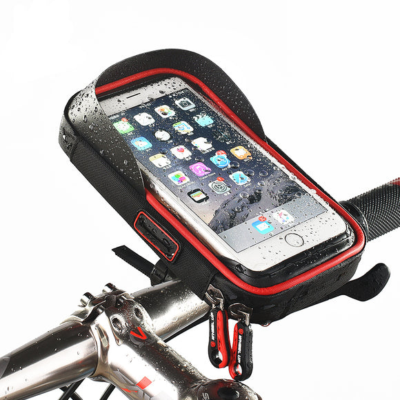 WHEEL,Rainproof,Handlebar,Touchscreen,Phone,Phone,Holder,Frame,Pouch