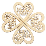 10pcs,Wooden,Laser,Heart,Shapes,Craft,Embellishments,Decoration,Wedding,Favors