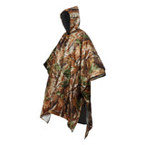 Multifunctional,Raincoat,Poncho,Backpack,Camouflage,Cover,Awning,Rainning,Clothing