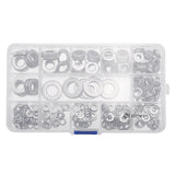 Suleve,MXSW1,395Pcs,Stainless,Steel,Washer,Assortment