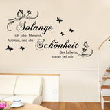 Sticker,Butterfly,Quotes,Decals,Stickers,Living,Study,Decor