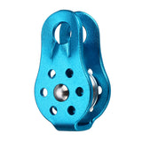 Aluminum,Alloy,Fixed,Climbing,Pulley,Outdoor,Camping,Hiking,Escape,Rescue