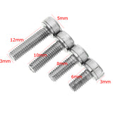 Suleve,M3ASH2,10pcs,Socket,Screws,Alloy,Steel,Titanium,Plated,Grade