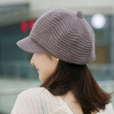 Women,Knitted,Octagonal,Solid,Flexible,Casual