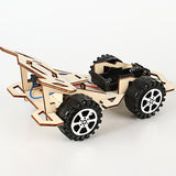 Electric,Wooden,Racing,Assembly,Model,Educational,Teaching