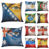 Honana,World,Cotton,Linen,Cushion,Pillow,National,Pillow,Cover