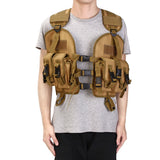 Nylon,Camouflage,Multi,Pocket,Tactical,Outdoor,Hiking,Field,Protection,Waistcoat