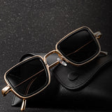 Retro,Thick,Metal,Frame,Trend,Sunglasses,Driving,Outdoor,Sunglasses