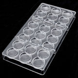 Matte,Round,Shaped,Polycarbonate,Sweet,Candy,Cavity,Chocolate,Mould