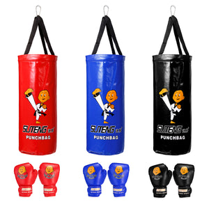 Boxing,Children,Sandbag,Gloves,Sports,Junior,Trainning,Punching