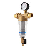 Water,Filter,System,Brass,Prefilter,Purifier,Reducer,Adapter,Gauge"