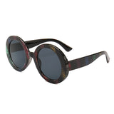 Women,UV400,Round,Frame,Sunglasses,Outdoor,Retro,Goggle