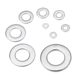 Suleve,MXSW4,580Pcs,Washer,Round,Assortment,Stainless,Steel