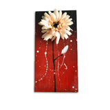 22.5x11.5cm,Village,Board,Painted,Flower,Creative,Bedroom,Plants,Pendant,Haning,Decorations