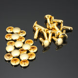 100Pcs,Double,Studs,Rivets,Crafts,Shoes,Leather,Decorations