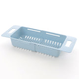 Kitchen,Plastic,Drain,Basket,Retractable,Tableware,Vegetable,Shelf,Storage,Drain